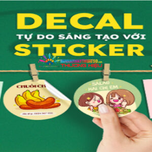 in sticker dán theo yêu cầu
