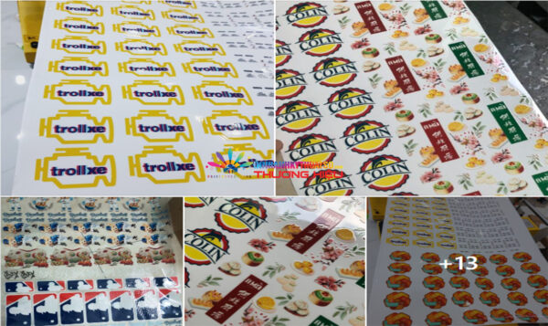 in sticker theo yêu cầu