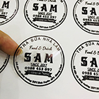 Địa chỉ in tem nhãn decal